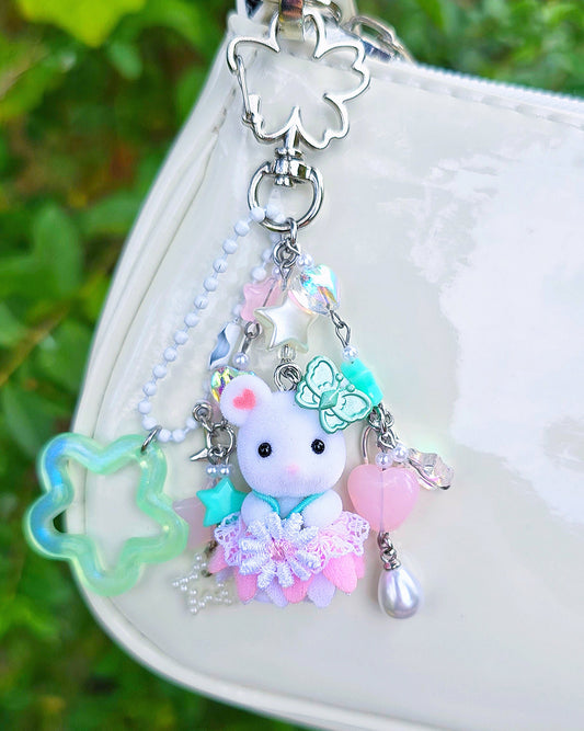 Mouse Fairytale Princess Keychain