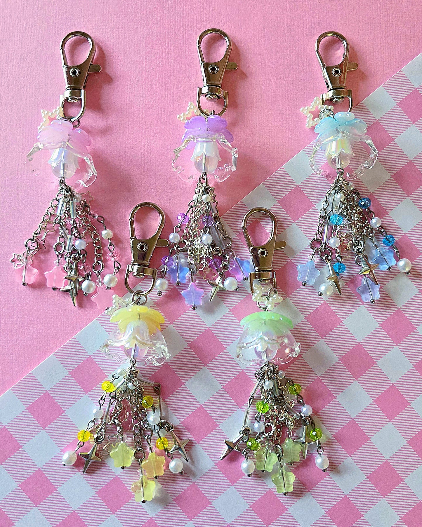 Jellyfish Keychain